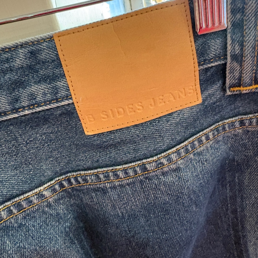 B SIDES wide leg Jeans